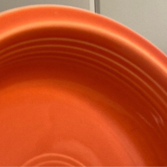 Vintage HLC Fiesta Bowl 6.5 in Soup cereal bowl Homer Laughlin China USA orange - Picture 12 of 16